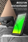 SUPCASE Full-Body Phone Case for Motorola Moto E6 Plus W/ Screen Protector Stand