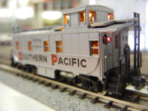 US Güterzug 1:160 Digital DCC AT&SF Dampflok Santa FE mit 6 Güterwagen 1:160 - Bild 3 von 24