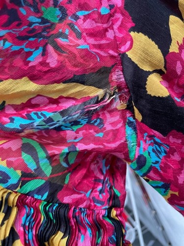 TALULAH Barcelona Bloom One Shoulder Mini Dress Size 6 AU RRP 350 WITH DEFECTS - Picture 7 of 8