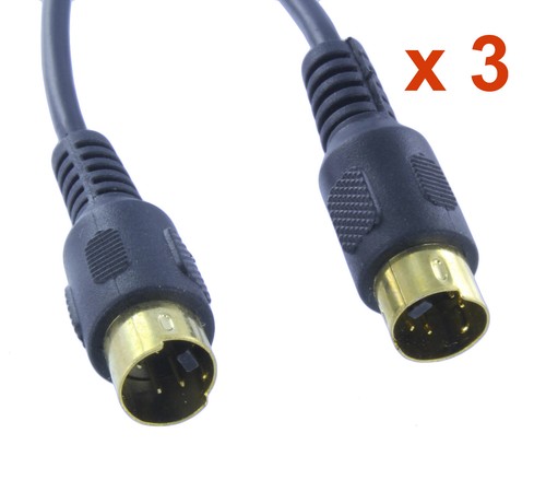 Wholesale 12ft S-Video 4 Pin Male to Male Cord Cable Gold Plated For DVD HDTV - Picture 5 of 13