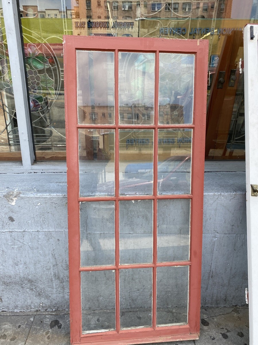 Old Window 12 Glass Pane 53 x23.three Quarter | eBay