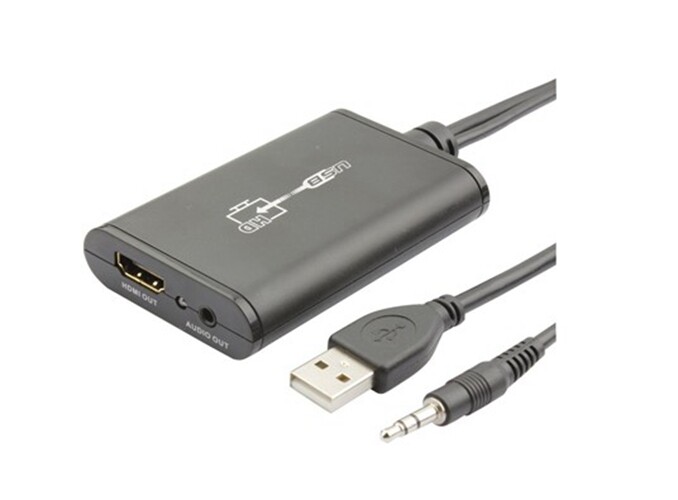 Raccomandata P. - CONVERTITORE SCHEDA VIDEO ESTERNA DA USB + AUDIO JACK 3.5mm IN