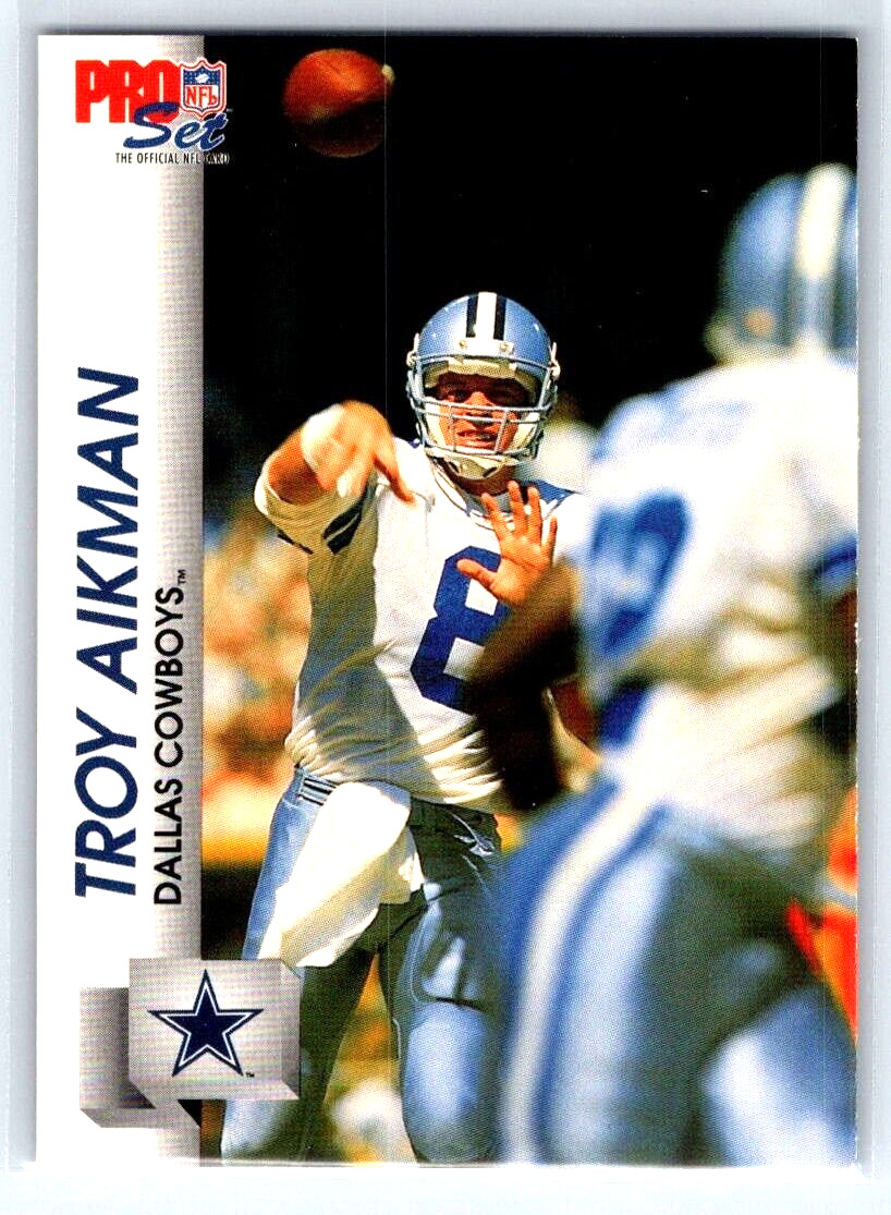 1992 Pro Set Series 2 - Troy Aikman - Dallas Cowboys - Base - #473