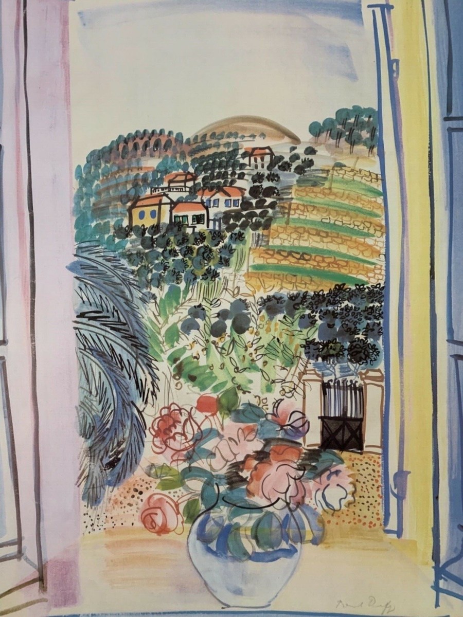 RAUL DUFY,'OPEN WINDOW AT SAINT-JEANETTE ,1926-27' TATE GALLERY