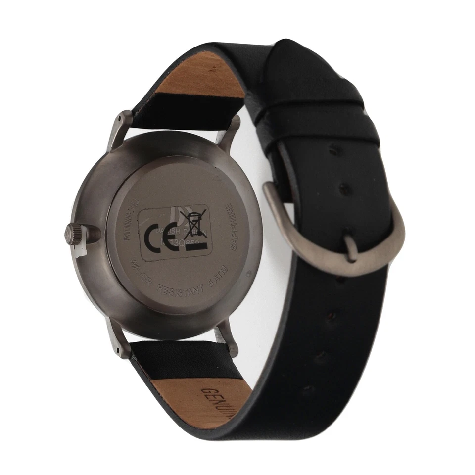 Danish Design IQ13Q858 Titanium 37.5mm Sapphire Gray Dial Quartz Men's Watch - image 2 of 3