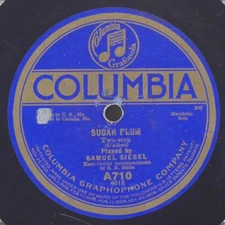 SIEGEL STEHL LUFSKY SURTH Sugar Plum / Longing For Home COLUMBIA A710 VG 78 10"