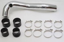 1320 SFWD 3.5" aluminum charge pipe with coupler and clamps 50mm tial bov flange