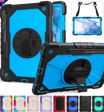 For Samsung Galaxy Tab S7 FE S8 Plus X800 Heavy Duty Shockproof Stand Case Cover