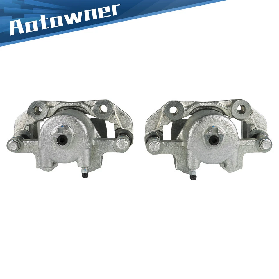 For Nissan Pickup 1986-2003 2004 Brake Calipers Single Piston Front Left Right - Image 3 of 4