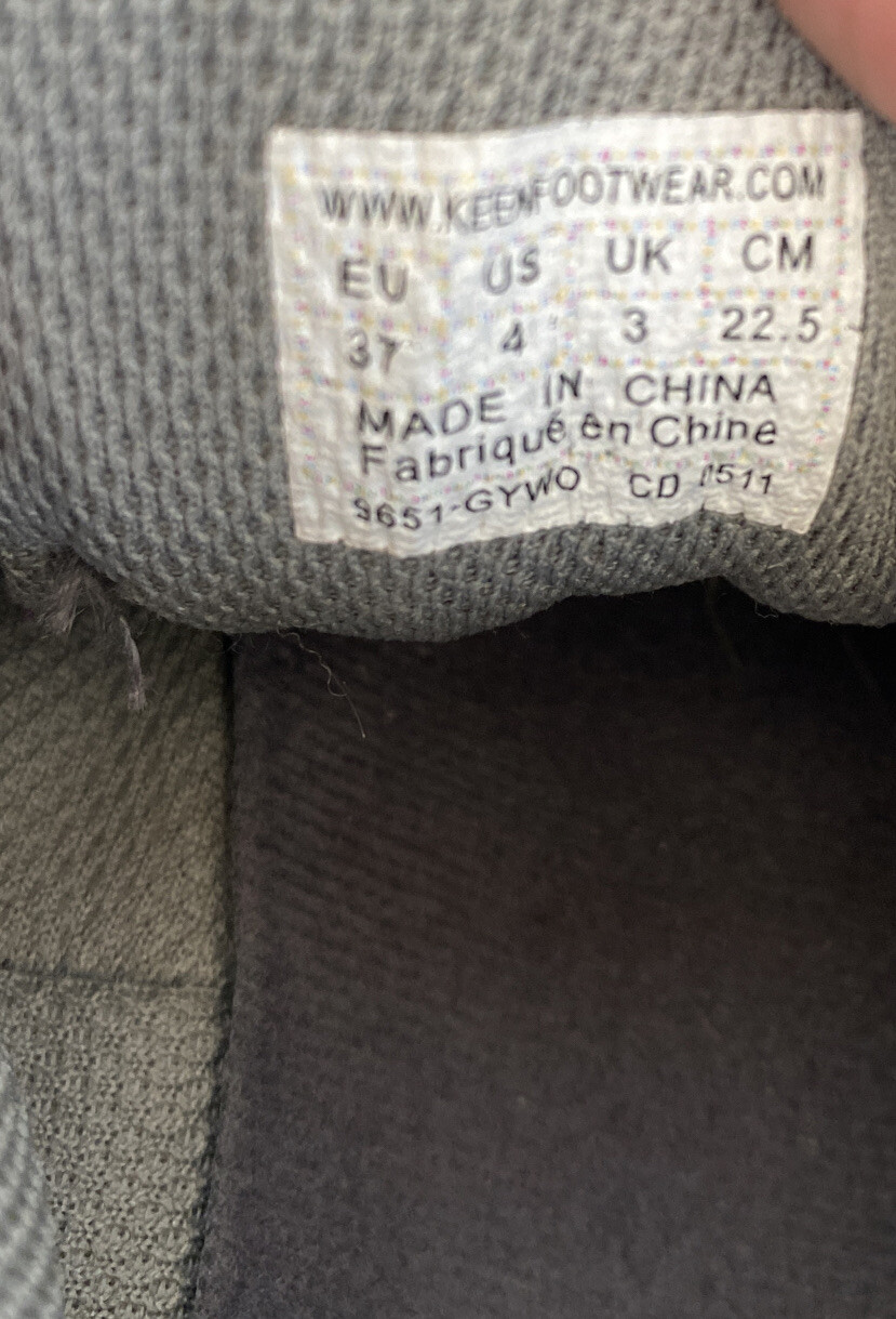 KEEN scarpa da trekking bambina rosa grigio taglia 4