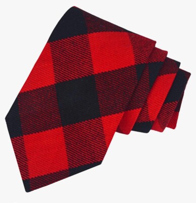 Scottish Neckties for Men Rob Roy Clan Tartan Tie In Fine Acrylic Wool Neck Tie