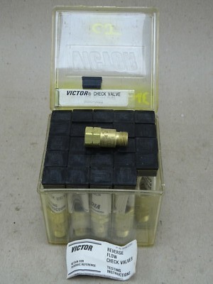 (25) Victor Reverse Flow Fuel Check Valve  25 PCS, CTF