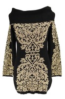 Inc International Concepts Size M Us Floral Women's Sweater Black Cotton on sale Inc International Concepts Size M Us Floral Women's Sweater Black Cotton on sale
