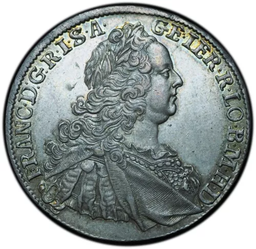1756-HA Austria Thaler Franz AU55 NGC - Incredibly Choice it Looks Mint State!