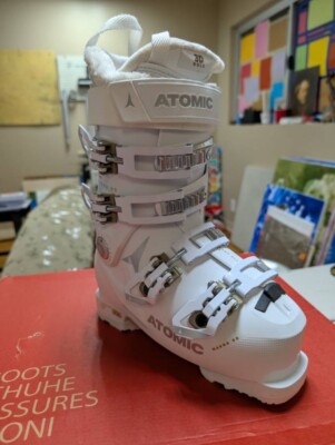 Atomic Hawx Magna 85 Ski Boots Women s Size 23 - 23.5 96mm Wide Last All White
