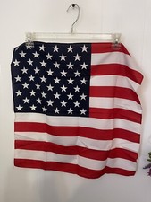 Tough Bandana Red White Blue Flag NWT LOT OF 2