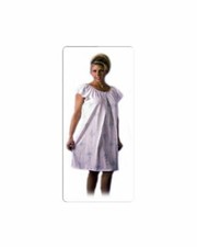 Vestido de noche de enfermería Fancee Free. Talla pequeña. Floral. 1237 A186