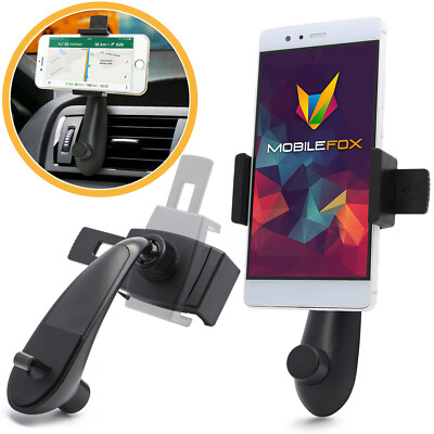 KFZ Halterung Lüftungs Handy Halter Auto passend für Huawei P40 P30 P20 Nova 9