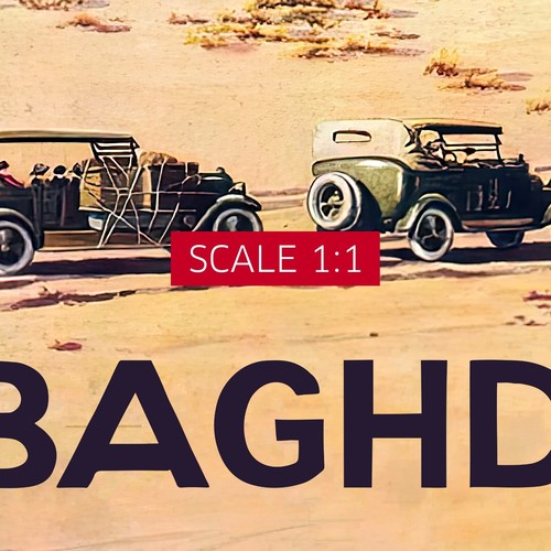Baghdad Iraq 1930s — retro travel poster, vintage travel art print, retro travel - Picture 3 of 11