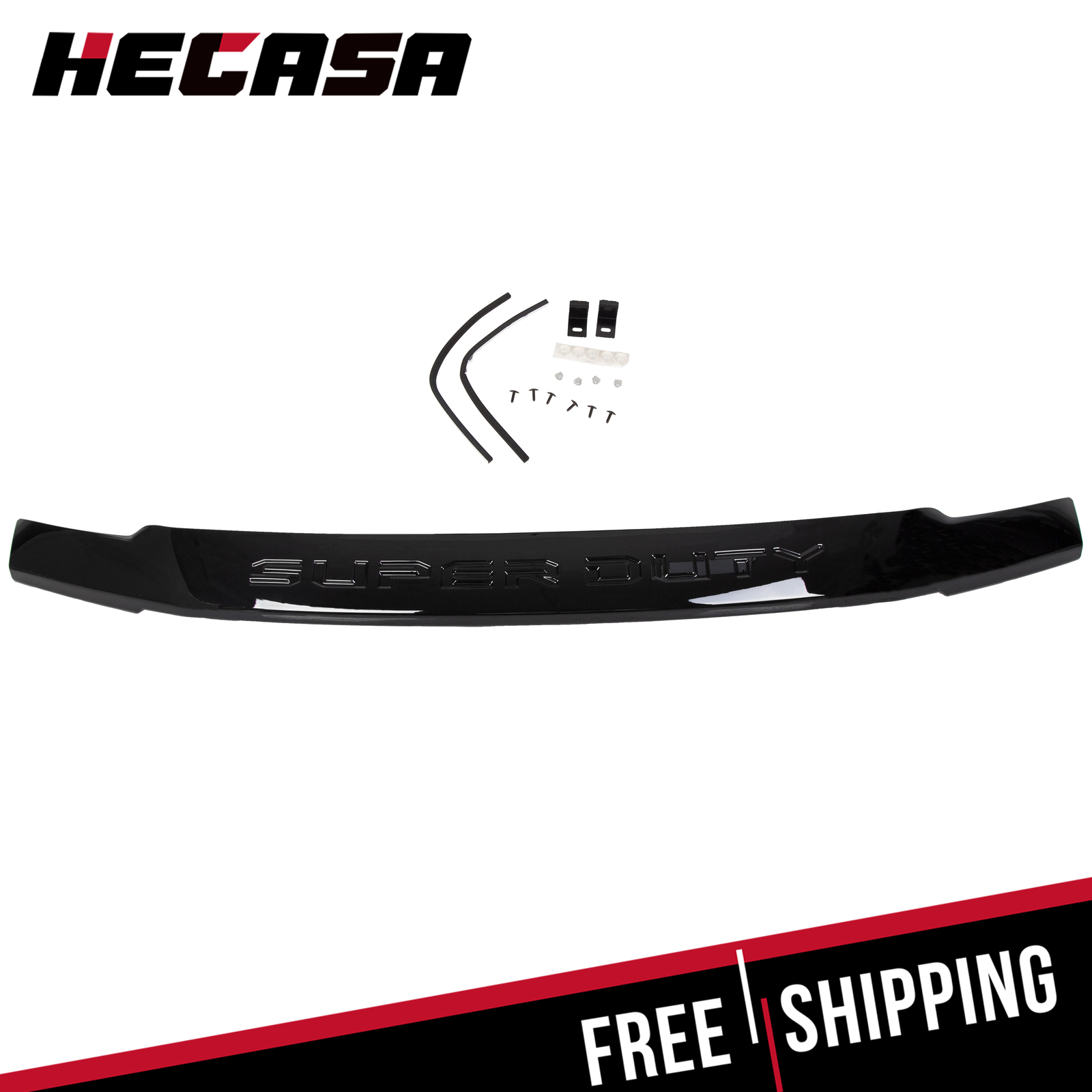 HECASA Hood Deflector Bug Shield For 20172022 F250 F350 Super Duty