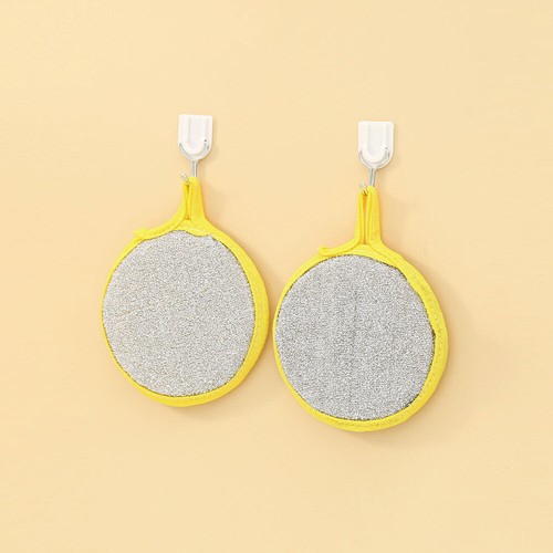 5/10pcs Reusable Double Side Sponge Dish Washing Scour Kitchen Cleaning Tools - Picture 10 of 18