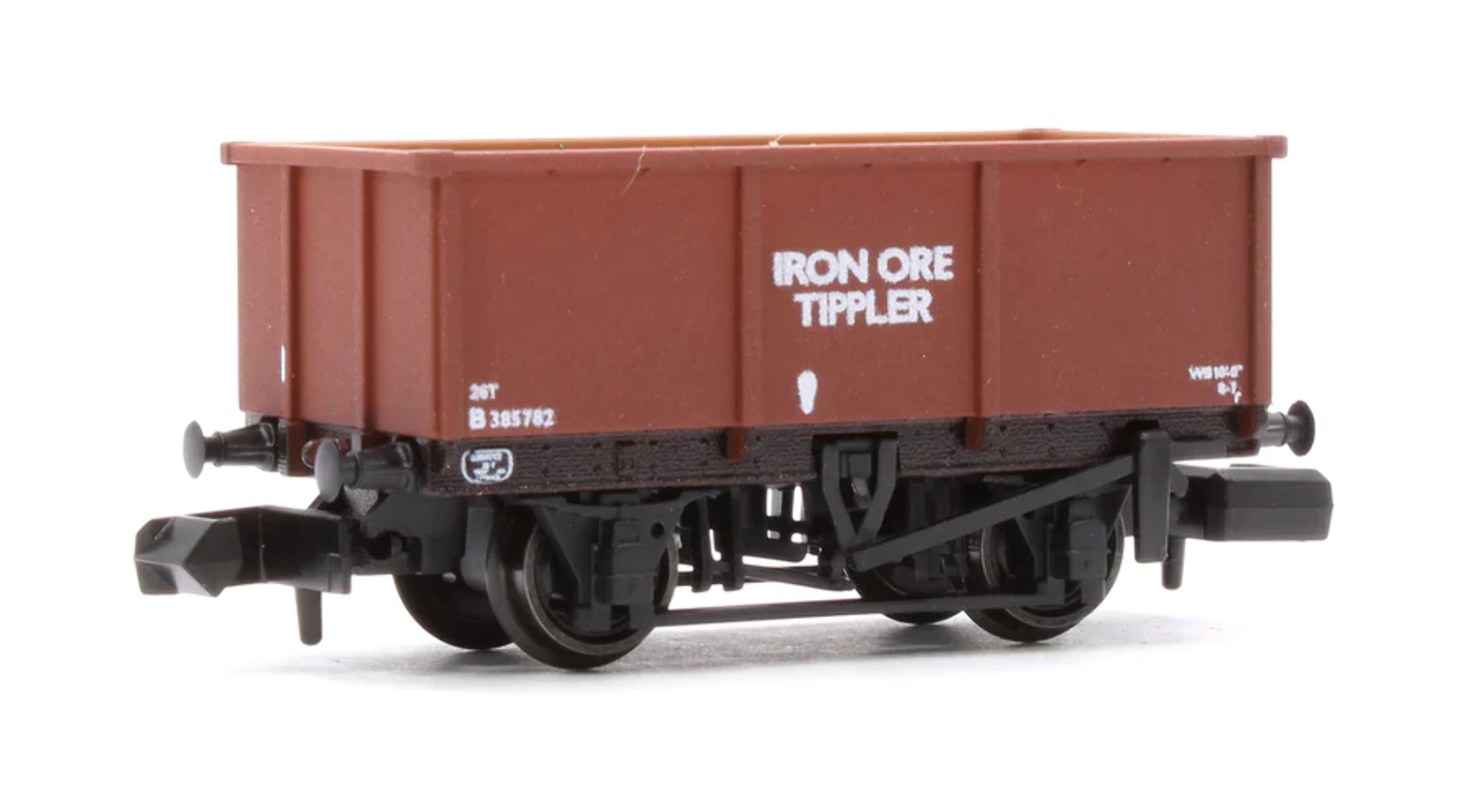 Peco NR1502B N Gauge BR Bauxite Iron Ore Tippler Wagon B385782