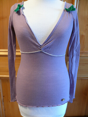 schickes Fornarina Langarm-Shirt, Gr. S, erika