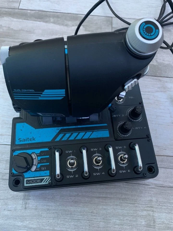 Logitech / Saitek X56 Rhino H.O.T.A.S Throttle and Stick In New