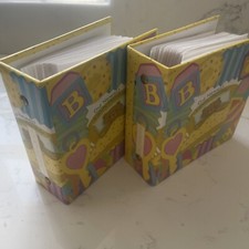 Baby Photo Album Set of 2 Books Our Newest Family Member