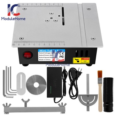 Mini Woodworking Table Saw Electric Multi-Function Precision Cutting Machine New