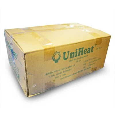 Full Case (210 Units) - Uniheat Heat Pack Shipping Warmer (30+ Hours) - Uniheat
