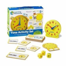 Learning Resources LER3220 Time Activity Set ...