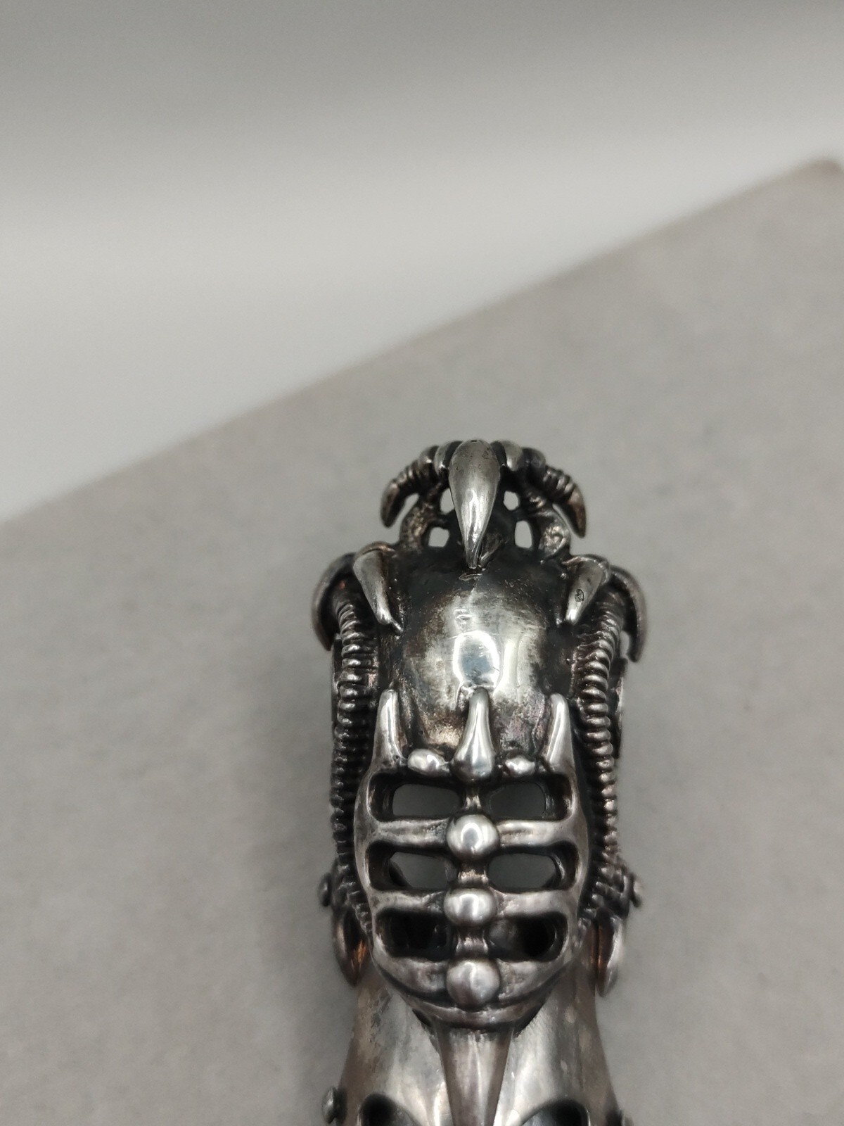 Silver ring 925, knight ring 925 silver, handmade… - image 5