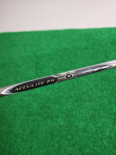 New Macgregor M75i single 6 iron acculite 75 R flex shaft 38" in plastic LH - Picture 7 of 12
