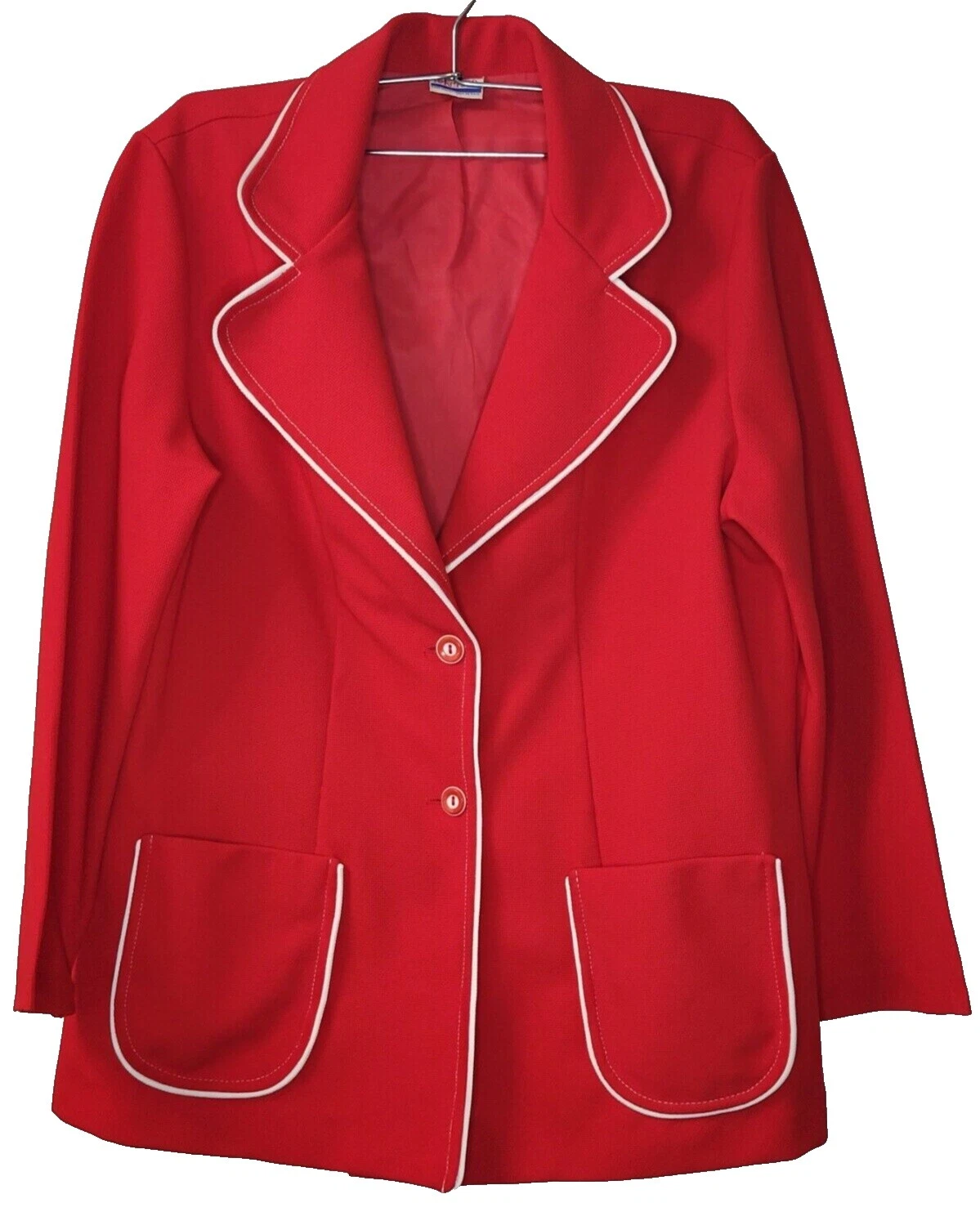 Desgaste de poliéster para trabajar trajes Vintage 1980s, juegos y Suit Separates para Mujeres