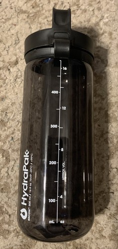 HydraPak Recon Clip and Carry 500 ml Charcoal Grey - NEW - Picture 2 of 4