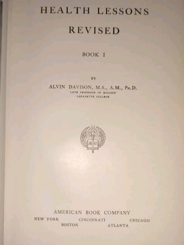 1924 Health Lessons Revised Book 1 - Imagen 3 de 4