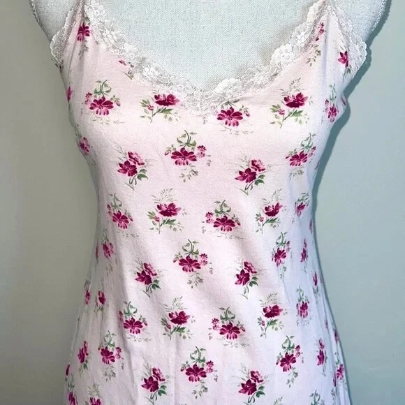 UNDERCOVER Abito slip Victoria's Secret Y2K floreale in cotone