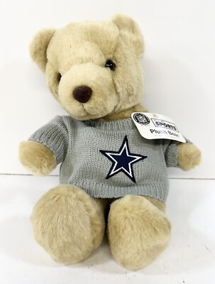 Dallas Cowboys NFL Vintage 1998 Plush Bear Ensemble Sports Hallmark NWT E20