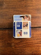 Genuine Black HP Inkjet Print Cartridge HP 58 Expired New Sealed