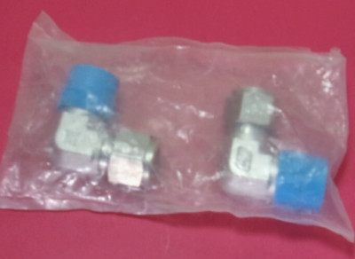 HY-LOK 1/2'' Tube OD x 1/4'' MNPT Male Elbow Fitting 316SS ,New (2-Pk)