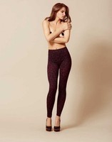 Agent Provocateur Felinda Leopard Leggings In Red & Black - Ap Size M - Agent Provocateur Felinda Leopard Leggings In Red & Black - Ap Size M -