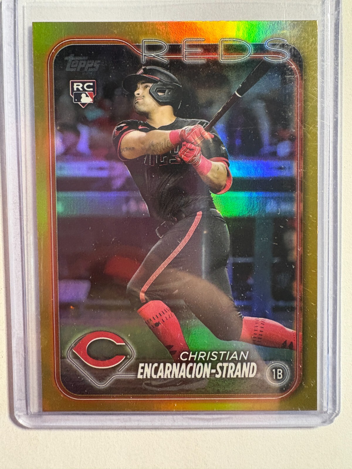 K325,981 - 2024 Topps Gold Foil #219 Christian Encarnacion-Strand