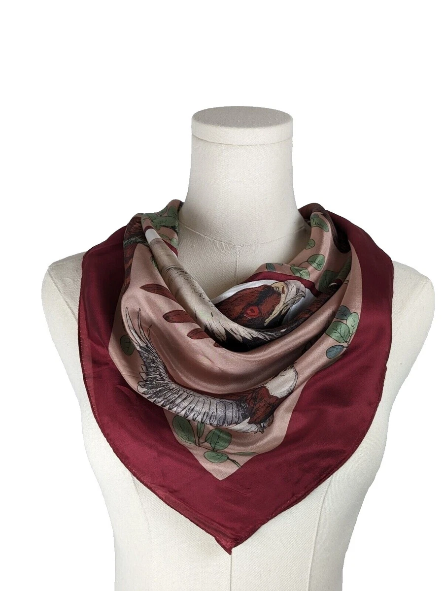 100% Silk Vintage Scarves & Wraps for sale - eBay