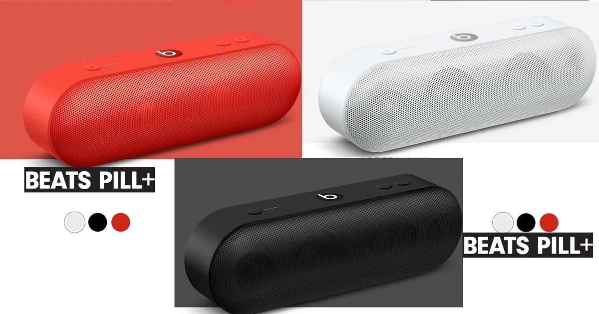 Tekstforfatter solid dybtgående Apple 🍎 Beats by Dr. Dre Pill+ Plus Portable Wireless Bluetoth Speaker  System | eBay