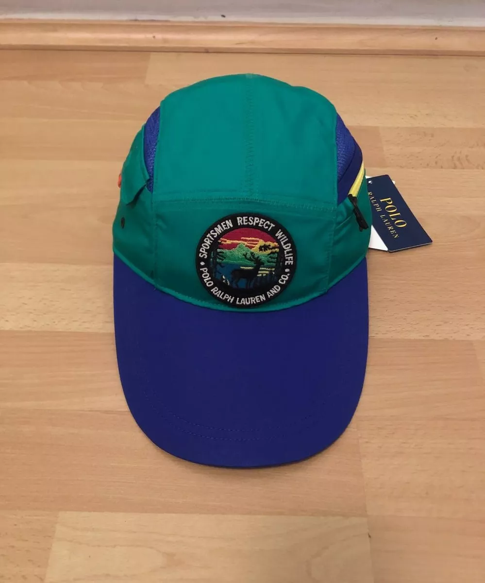 Ralph Lauren Polo Wildlife Longbill Hat Cap Sportsman Stadium 1992