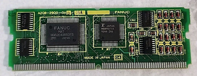 Fanuc A20B-2900-0110 PC Memory Module PCB-D RAM Circuit Board/Daughter Board