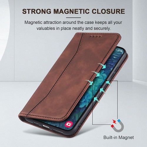 For Samsung Galaxy S20 FE 5G Leather Case Wallet Cover Privacy Screen Protector - Zdjęcie 47 z 47