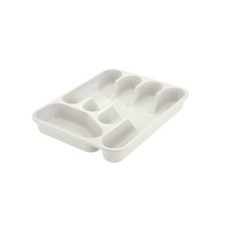 Portaposate da Cassetto Bianco 26,5 x 33,5 x 4,5 cm Tontarelli