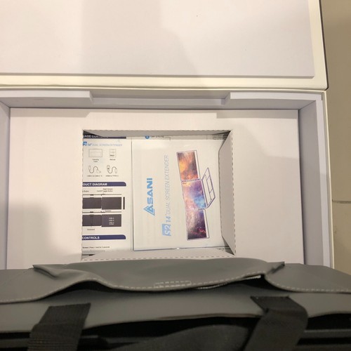 Laptop Screen Extender Asani 14" Portable Monitor Full HD Tri-screen USB Type-C - 第 8/10 張圖片